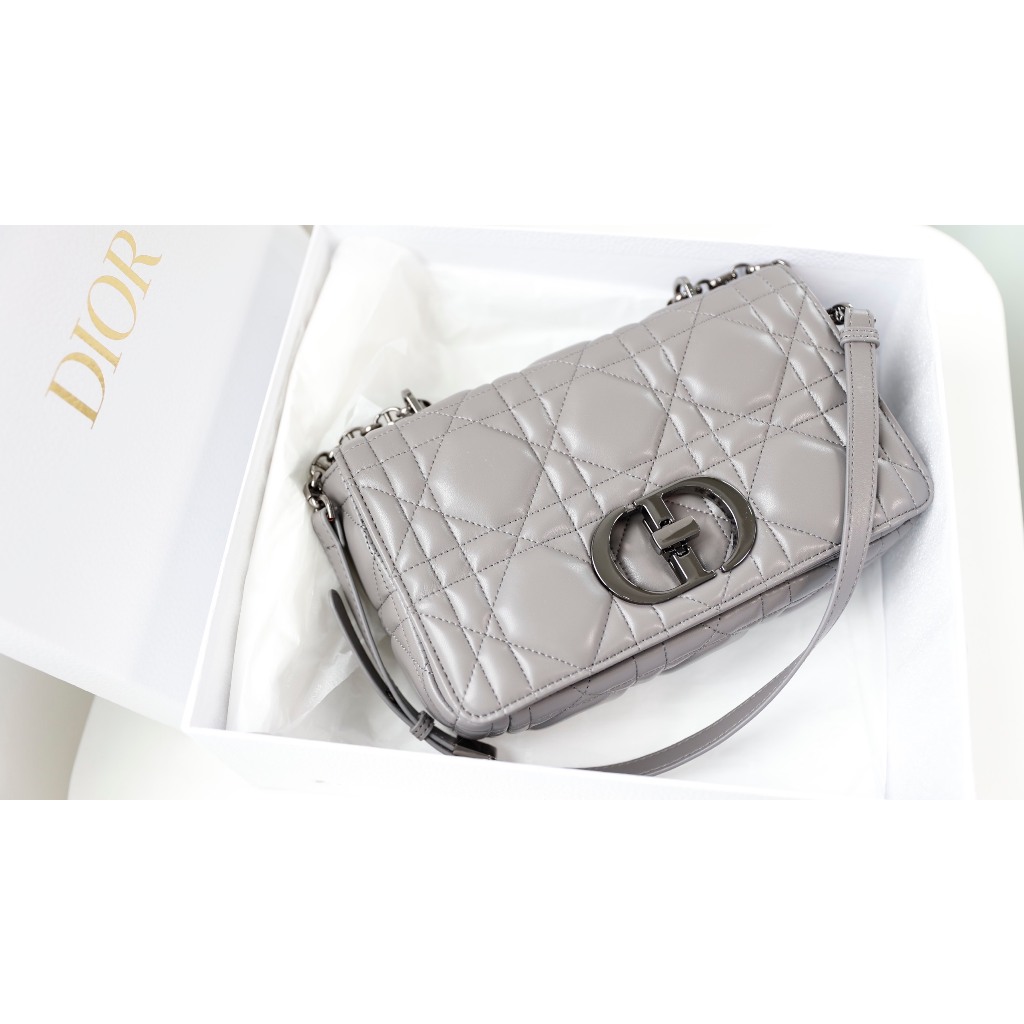 TÚI CD CARO SZ20 SZ24 KHÓA ĐEN DA THẬT