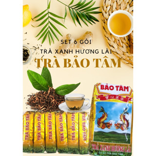 [Combo Set 6 gói ]Trà Bảo tâm chính hiệu- Trà xanh hương lài - Lốc 6 gói - Thơm ngon hảo hạng