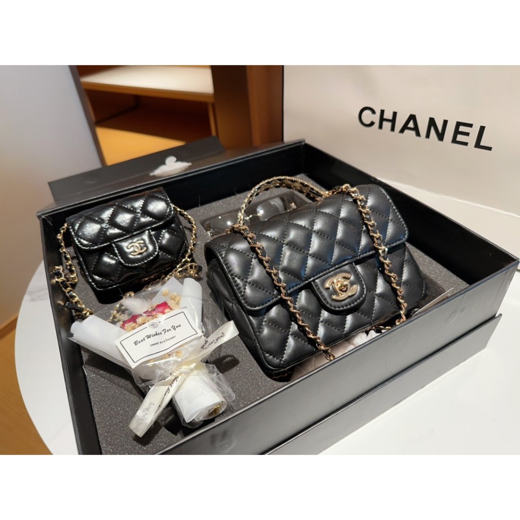 COMBO TÚI CHA NEO QUAI ĐÍNH ĐÁ DA CỪU