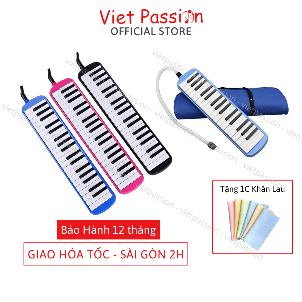 Đàn Kèn Melodica 32 Phím Piano nhỏ cho bé tặng kèm túi đựng chất lượng Viet Passion HCM