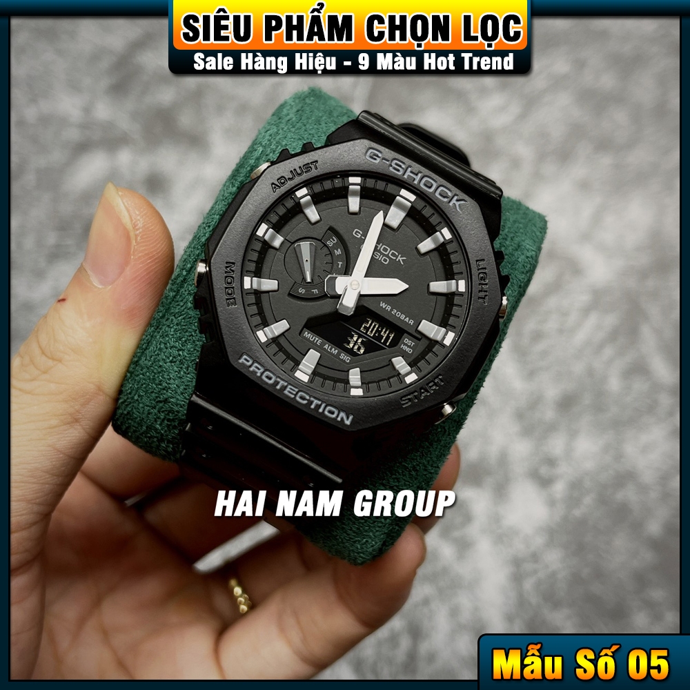 Đồng hồ nam G-Shock GM-5600-1 Custom | G Shock GM 5600 - Bảo hành 2 năm - Đầy đủ phụ kiện.