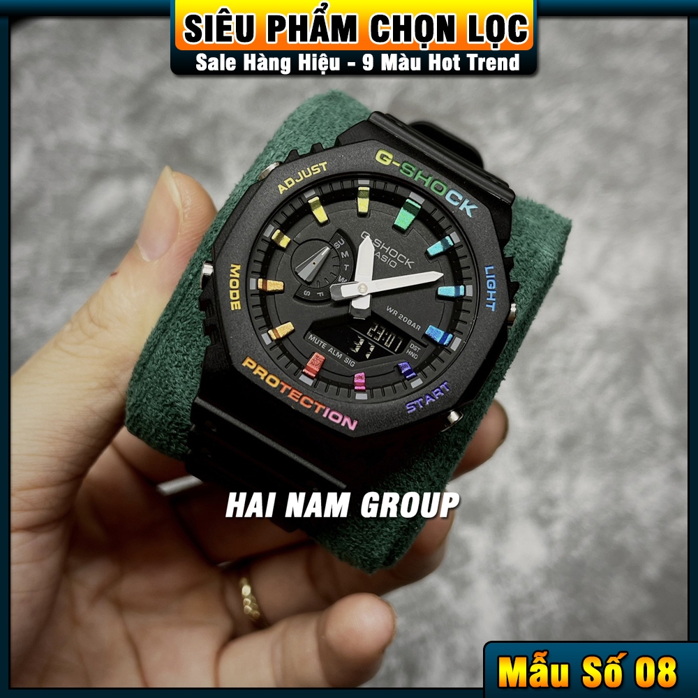Đồng hồ nam G-Shock GM-5600-1 Custom | G Shock GM 5600 - Bảo hành 2 năm - Đầy đủ phụ kiện.