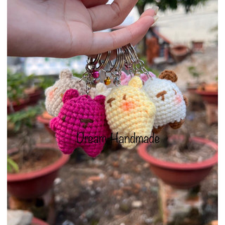Móc Khoá Tooth Bear Dream Handmade