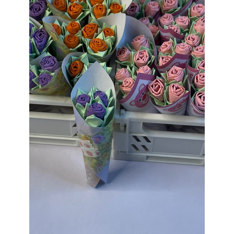 Bó hoa mini kèm hộp