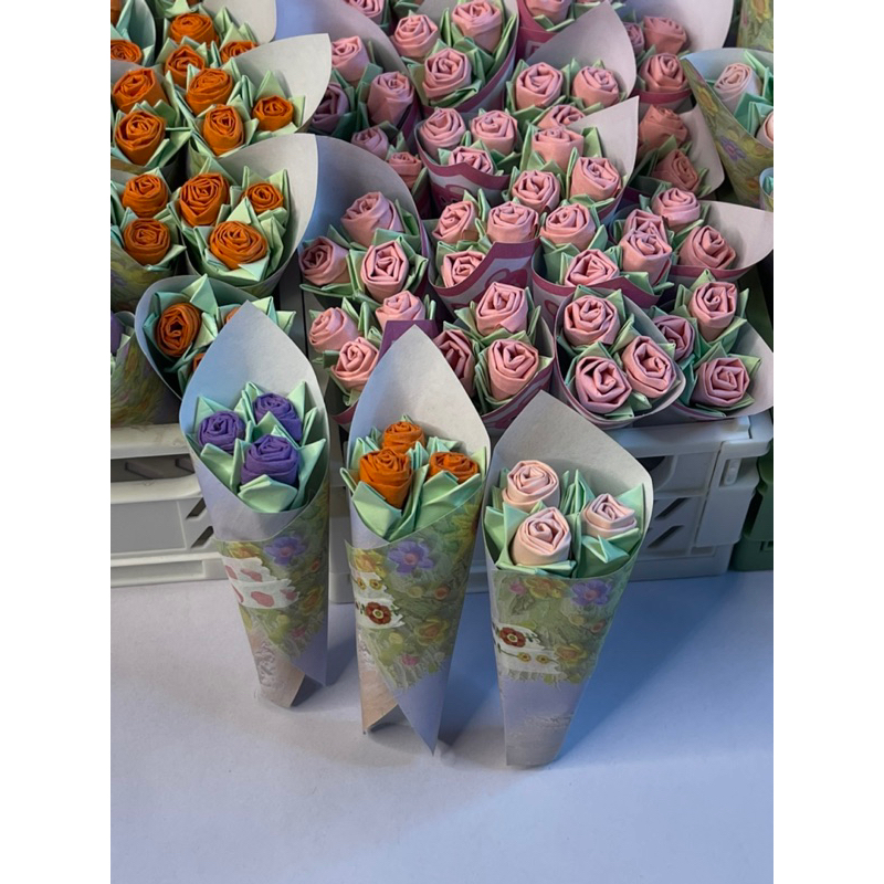 Bó hoa mini kèm hộp