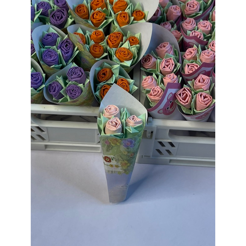 Bó hoa mini kèm hộp