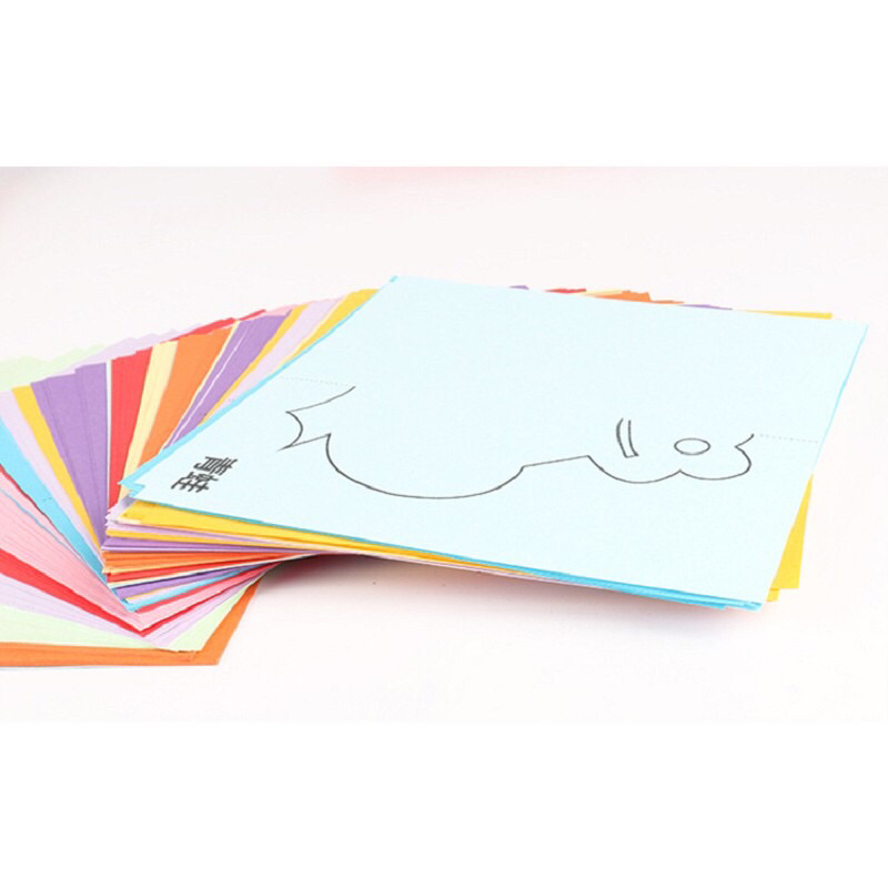 CẮT GIẤY THỦ CÔNG ORIGAMI 120 TỜ KÈM KÉO