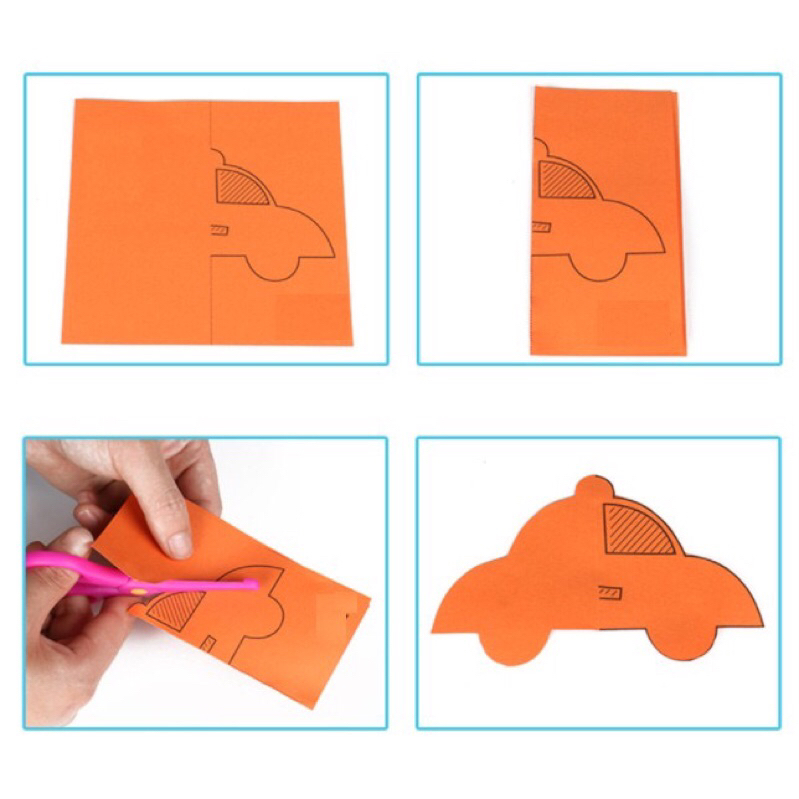 CẮT GIẤY THỦ CÔNG ORIGAMI 120 TỜ KÈM KÉO