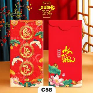 Combo 1500 cái bao lì xì tết 2024 c150 siêu đẹp