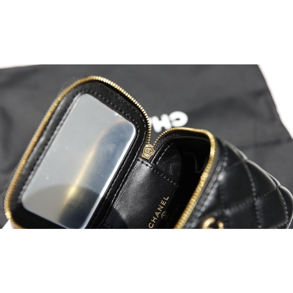 TÚI CHA NEO VANITY QUAI KIM LOẠI SZ10 DA THẬT