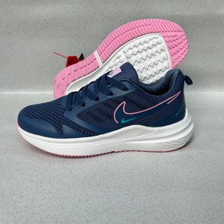 Giày thể thao nữ giày buộc dây, đế cao su non đúc nguyên khối tăng chiều cao cho chị em 3cm Ms 111