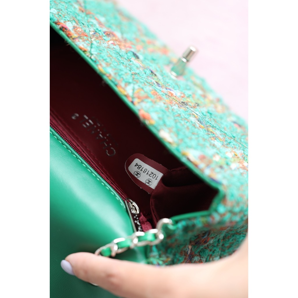 TÚI CHA NEO CLASSIC CHẤT DẠ TWEED SZ21