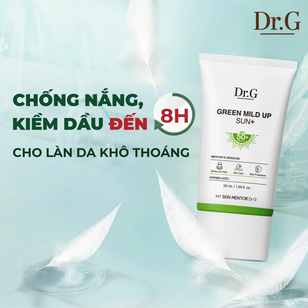 Kem chống nắng dr g xanh và cam 50ml dành cho da dầu và da nhậy cảm
