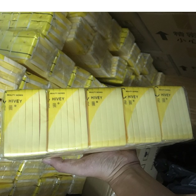 Bông Mút Chivey Rửa Mặt, Lau Mặt ( 1 Cây 240 Miếng )