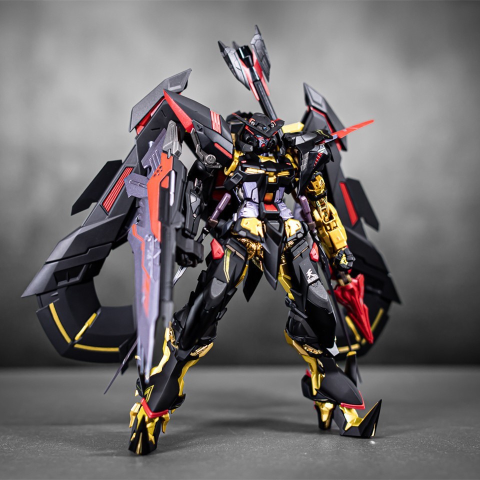 Mô hình Robot Gundam Golden Amatsu Mina Heretic Tianmina Mecha HG1/144 Chất liệu nhựa ABS cao cấp