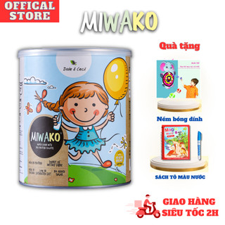 Sữa Thực Vật Hữu Cơ Miwako Dành Cho Trẻ Dị Ứng Đạm Bò Vị Gạo Hộp 700g