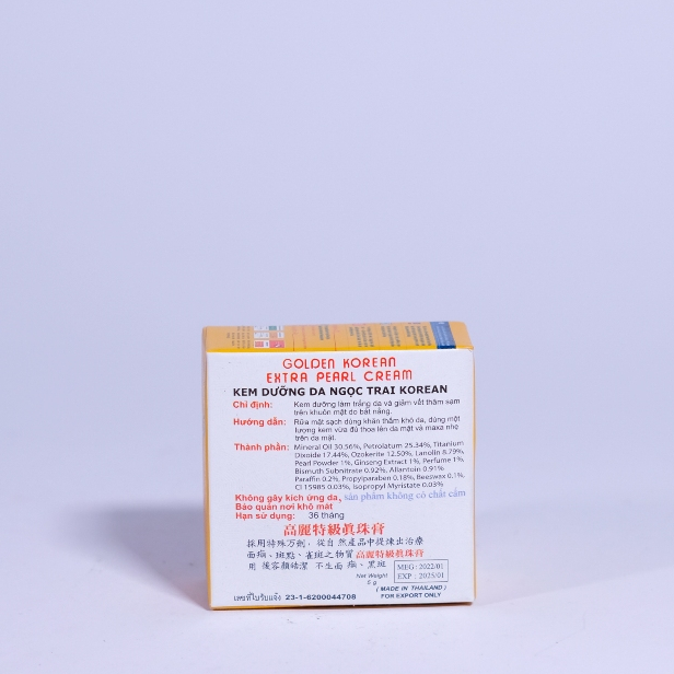 Kem sâm vàng thái lan 2023