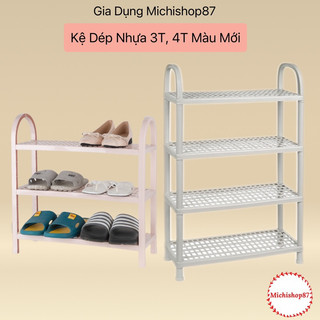 Kệ Để Giày Dép 3,4 Tầng Nhựa Việt Nhật Chắc Chắn - Giá Để Dép Nhựa Tiết Kiệm Không Gian