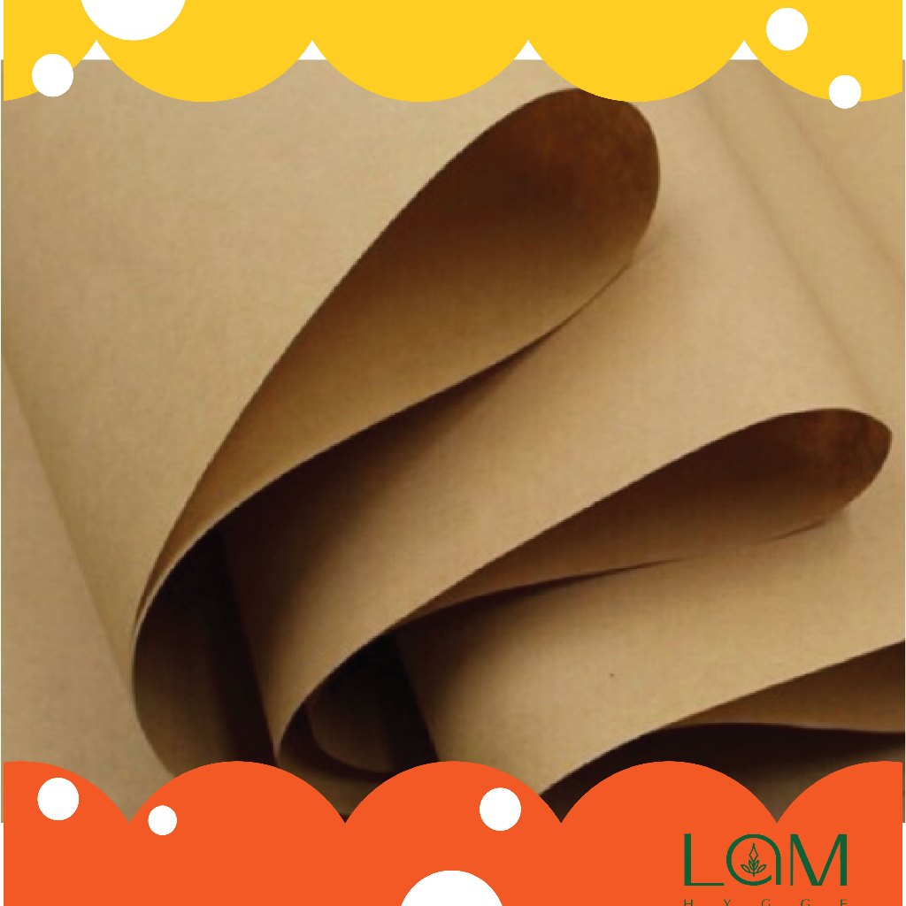 10 Tờ khổ 52x62cm Giấy Xi Măng / Kraft Nhật gói Hoa, gói Hàng - Loại Dày Dai, Không Mùi - Gói Quần Áo, Gói Quà Vintage