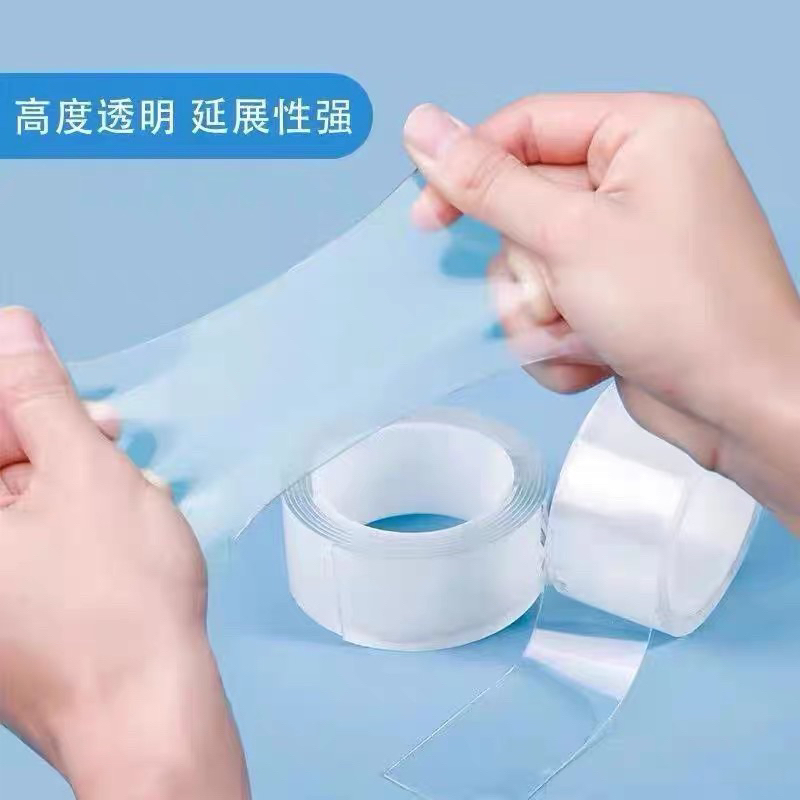 Băng dính 2 mặt không gây hỏng tường, dán chắc vật gia dụng, đồ trang trí