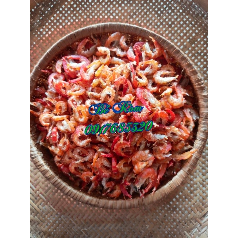Tôm khô tôm bạc Cà Mau nhà làm 100g