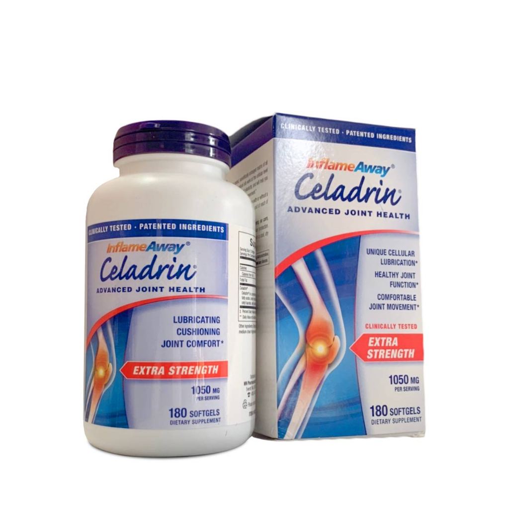 Viên uống bổ sụn khớp Celadrin Advanced Joint Health 1050mg 180 viên