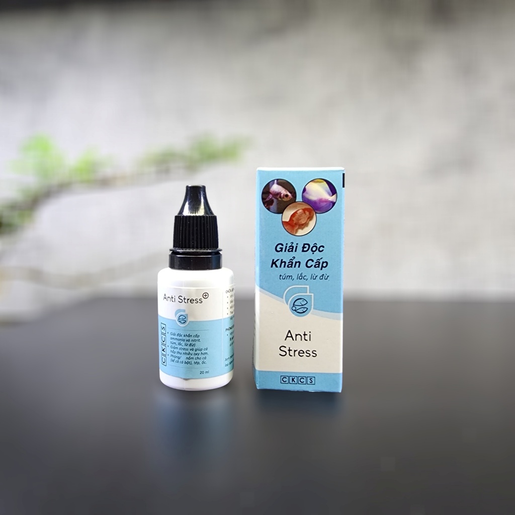 CKCS - TopTop | PARAKILL | ANTI STRESS - Chế Phẩm Chuyên Xử Lý Ký Sinh Trùng Cho Cá Cảnh