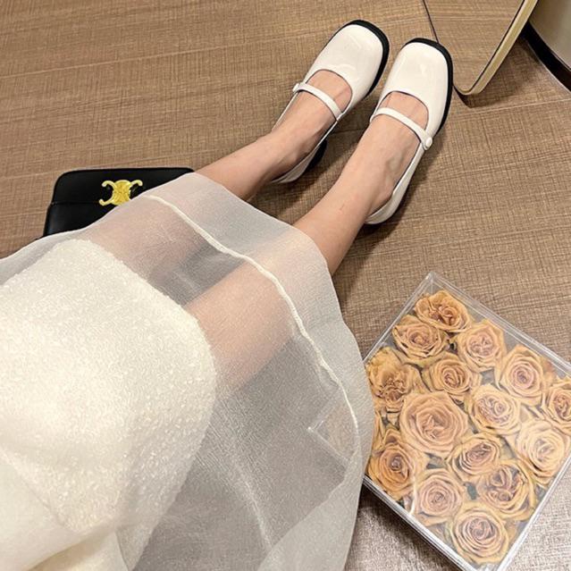 GIÀY MARY JANE SIZE NHỎ 31 32 33 MỘT DÂY MẢNH THANH LỊCH HÀNG QUẢNG CHÂU