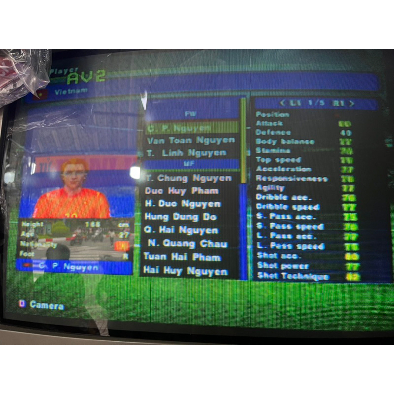 Đĩa game Pes 2024 ps2 - đá banh football ps2 pes 2024