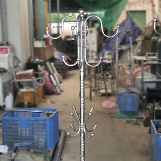 Cây móc đứng inox treo quần áo loại lớn.