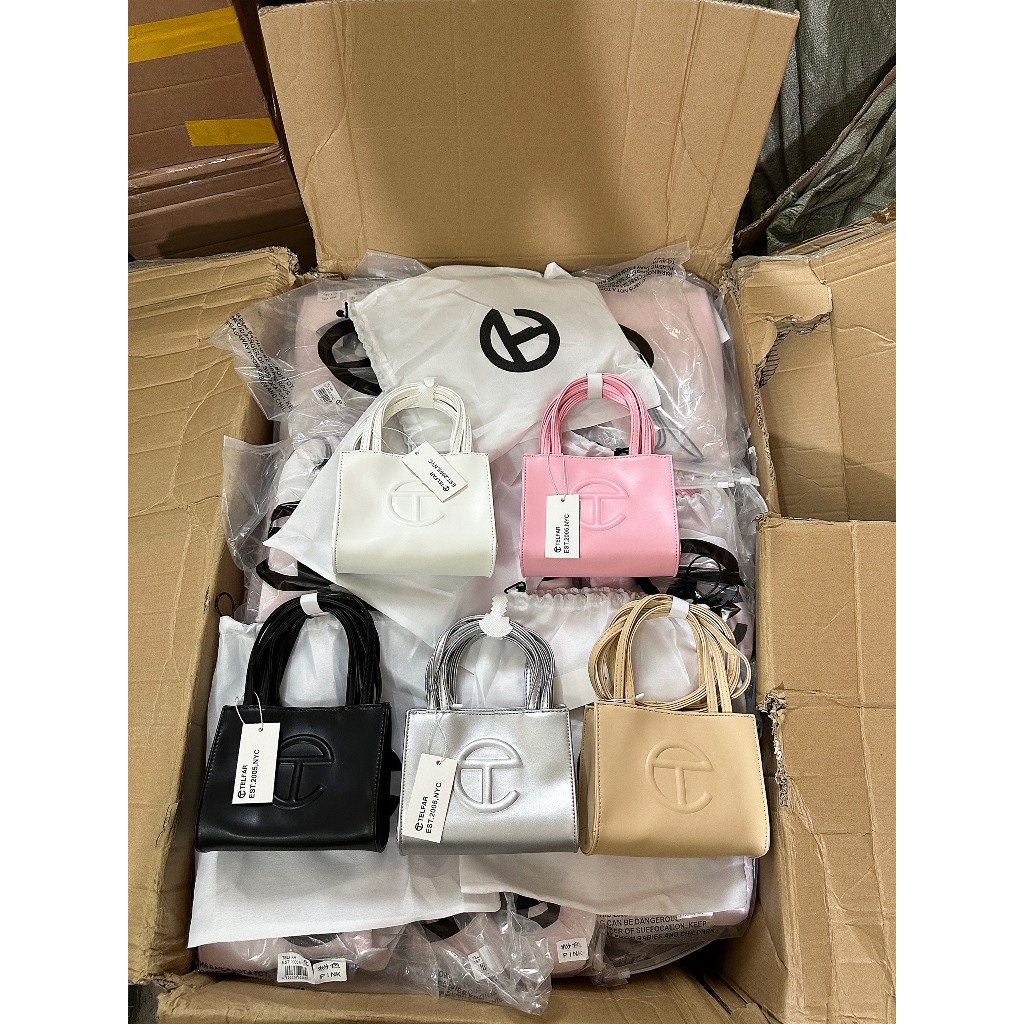 2005TF# Túi xách nữ Telfar Super 2 quai