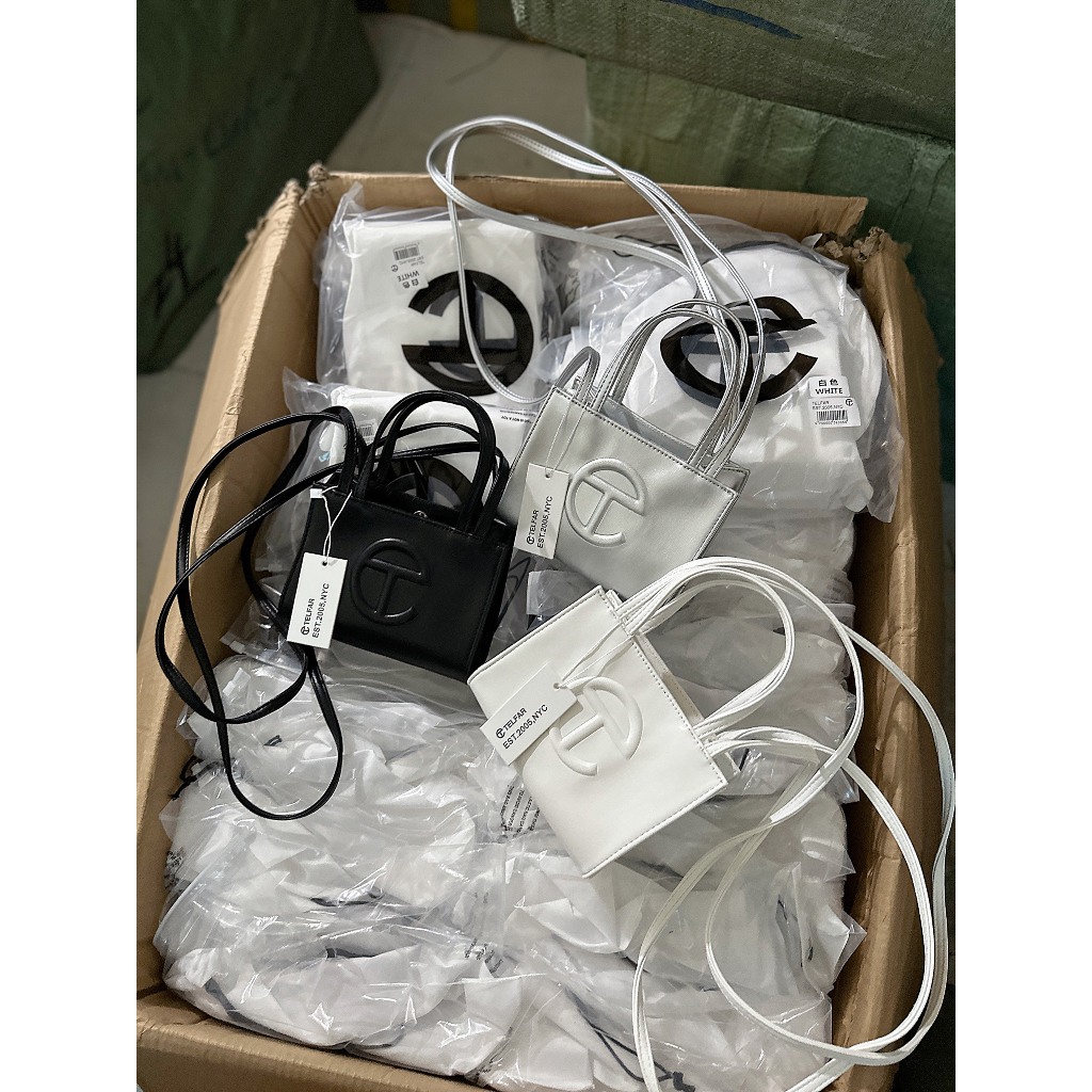 2005TF# Túi xách nữ Telfar Super 2 quai