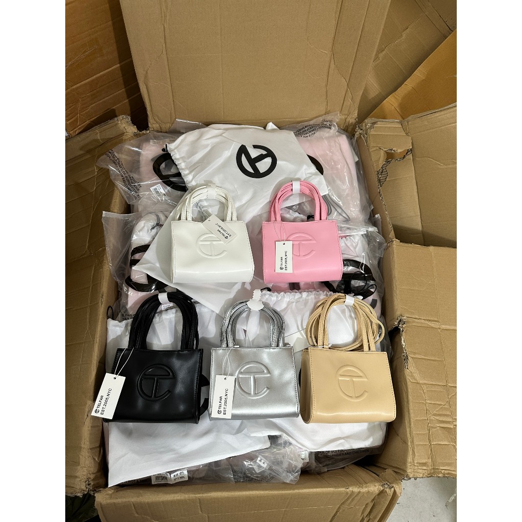 2005TF# Túi xách nữ Telfar Super 2 quai