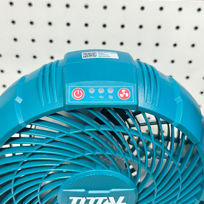 Quạt gió mini 7'' dùng pin Li-ion 12V Total TFALI1207