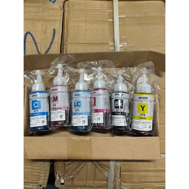 Mực 673 dùng cho máy in Epson L805/L1800/L850/L800.v.v.