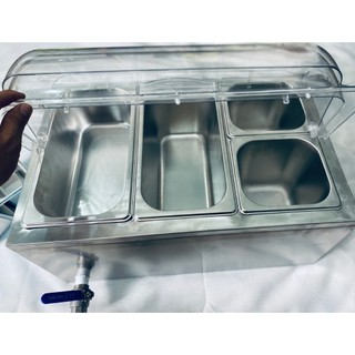 Thùng đá 3 lớp ( giữ lạnh được 8-9 tiếng ) nắp mika