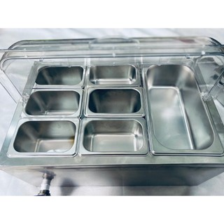 Thùng đá 3 lớp ( giữ lạnh được 8-9 tiếng ) nắp mika
