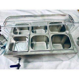 Thùng đá 3 lớp ( giữ lạnh được 8-9 tiếng ) nắp mika