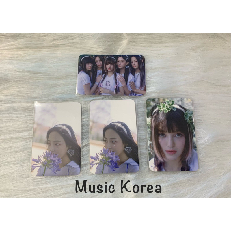 CARD POB NEWJEANS 2nd EP “Get Up” web Weverse Global / Aladin / Music Korea / Yes24 / Sponge Music