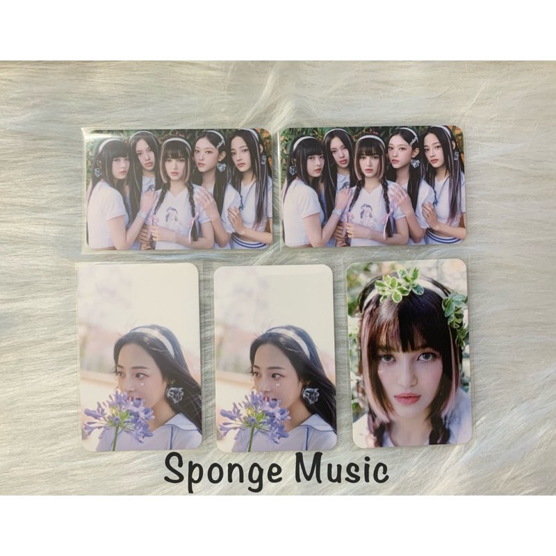 CARD POB NEWJEANS 2nd EP “Get Up” web Weverse Global / Aladin / Music Korea / Yes24 / Sponge Music