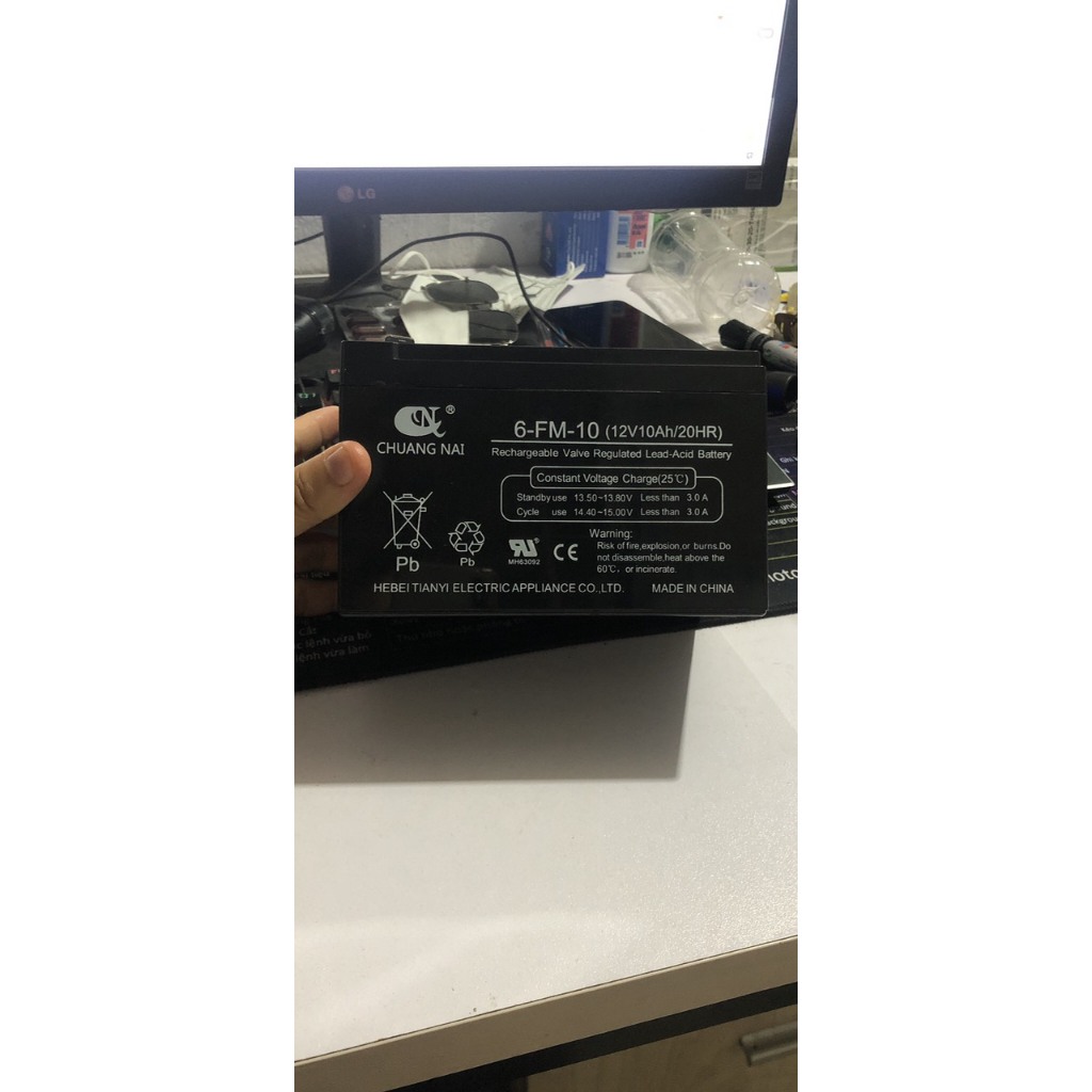 Bình ác quy xe điện trẻ em - ô tô điện - xe máy điện - 6v - 12v