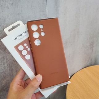 Ốp Lưng Da Samsung S23 Ultra Cao Cấp Chống Sốc Có Bảo Vệ Camera