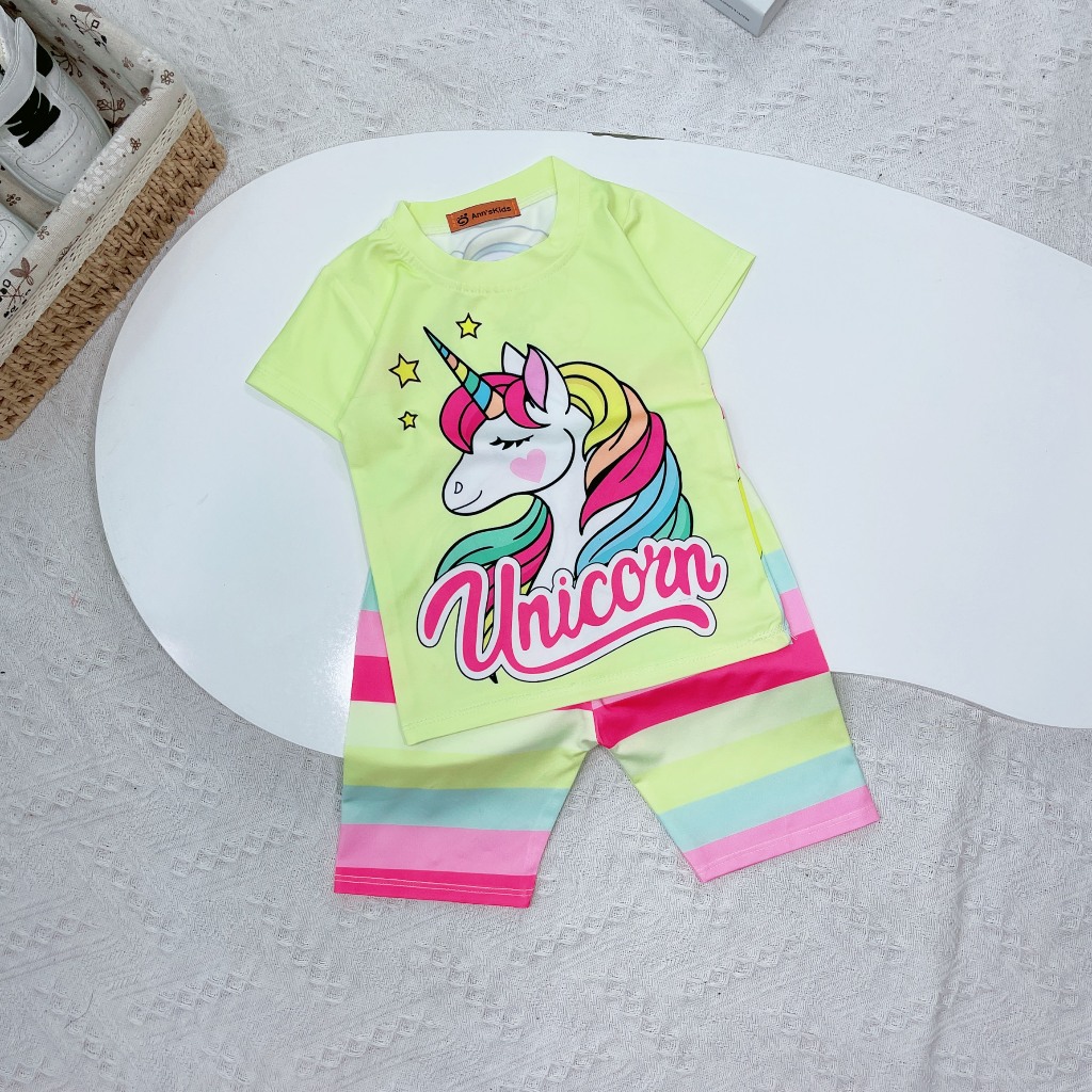 Bộ thun lạnh cao câp bé gái siêu hót 8-20kg