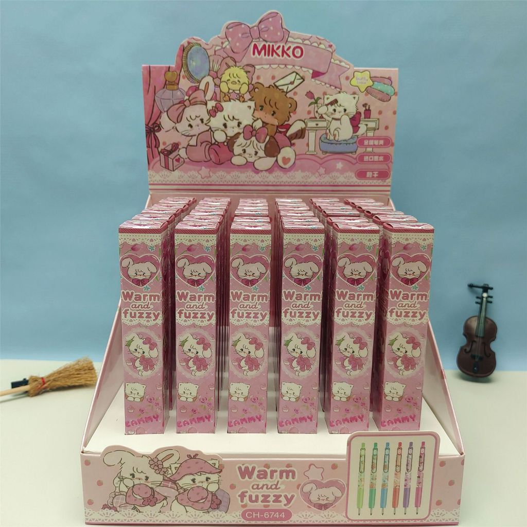 Bút bi nước mực gel ngòi 0.5mm dễ thương umeishop s22