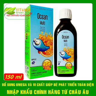  OCEAN Multi bổ sung Omega 3 và vitamin tổng hợp giúp bé phát triển toàn diện | Nhập khẩu chính hãng Châu Âu 