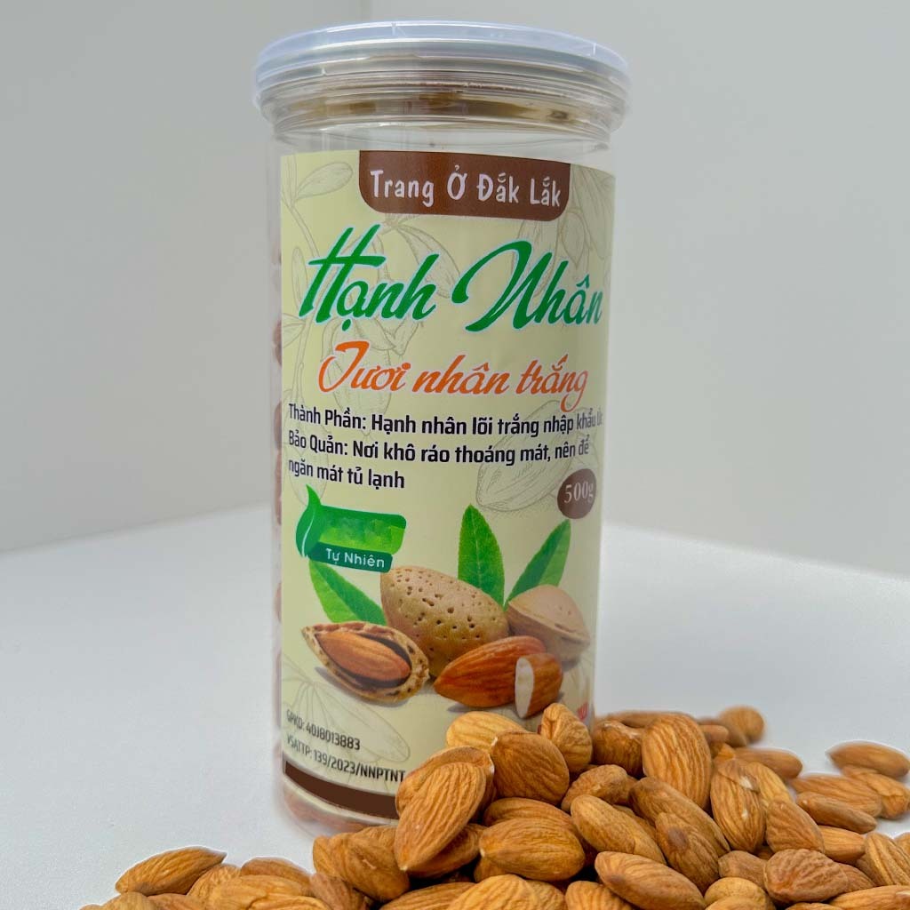 Hạt hạnh nhân úc nhập khẩu 500g size lớn