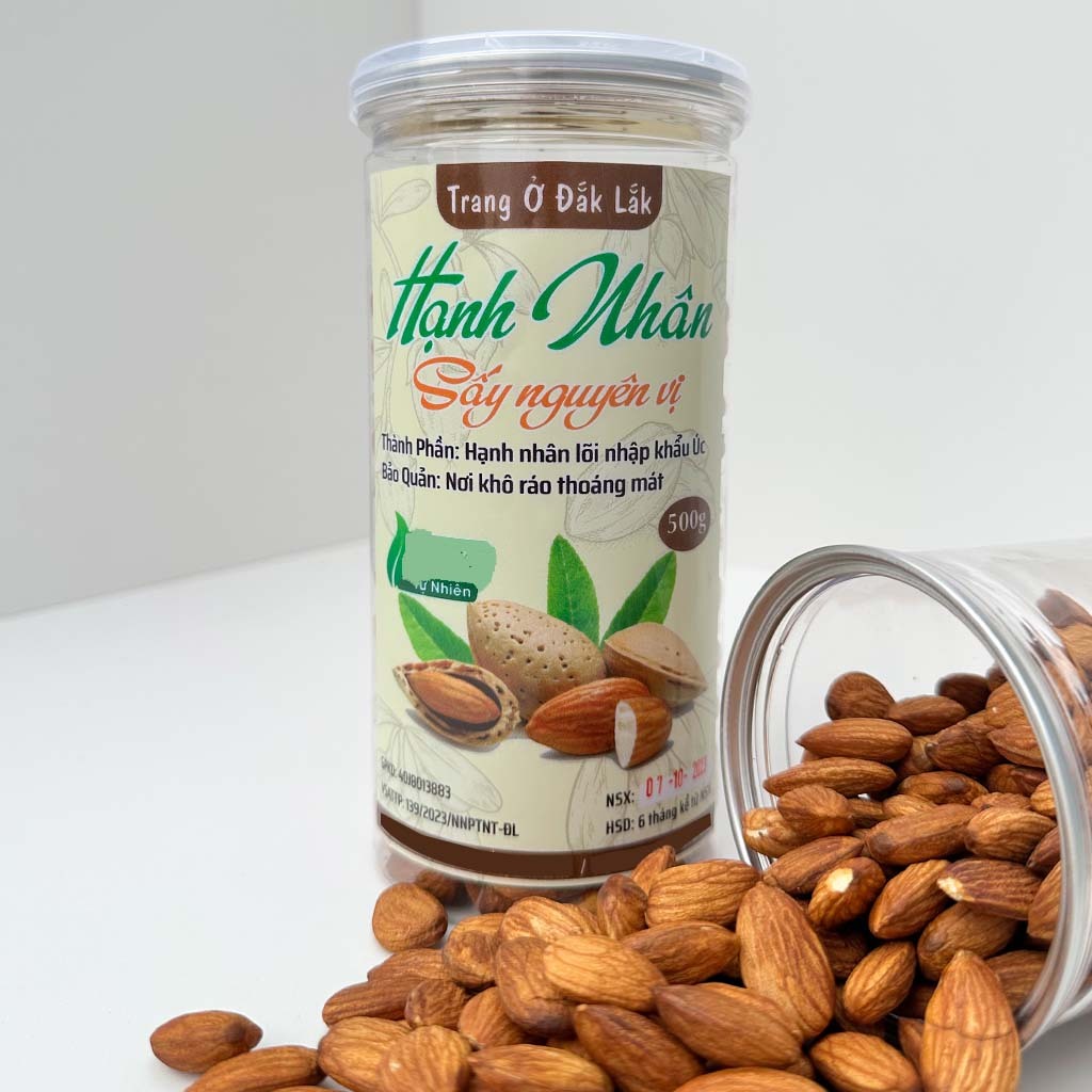 Hạt hạnh nhân úc nhập khẩu 500g size lớn
