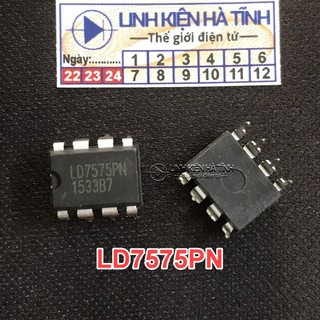 Ic nguồn ld7575pn ld7575 dip-8