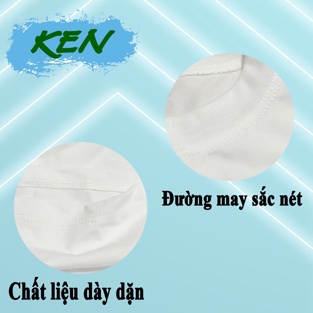 Áo gia đình thun cotton cổ tròn du lịch đi biển HÌNH I lOVE YOU