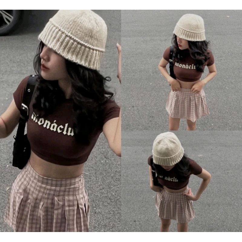 Áo croptop brand Moná